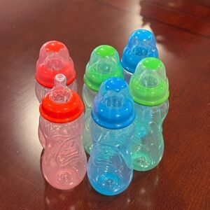 Nuby Plastic Baby Bottles